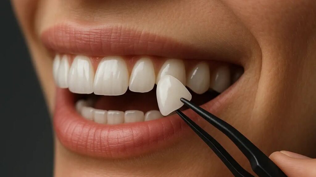 Estética do sorriso — facetas e lentes de contato dentárias